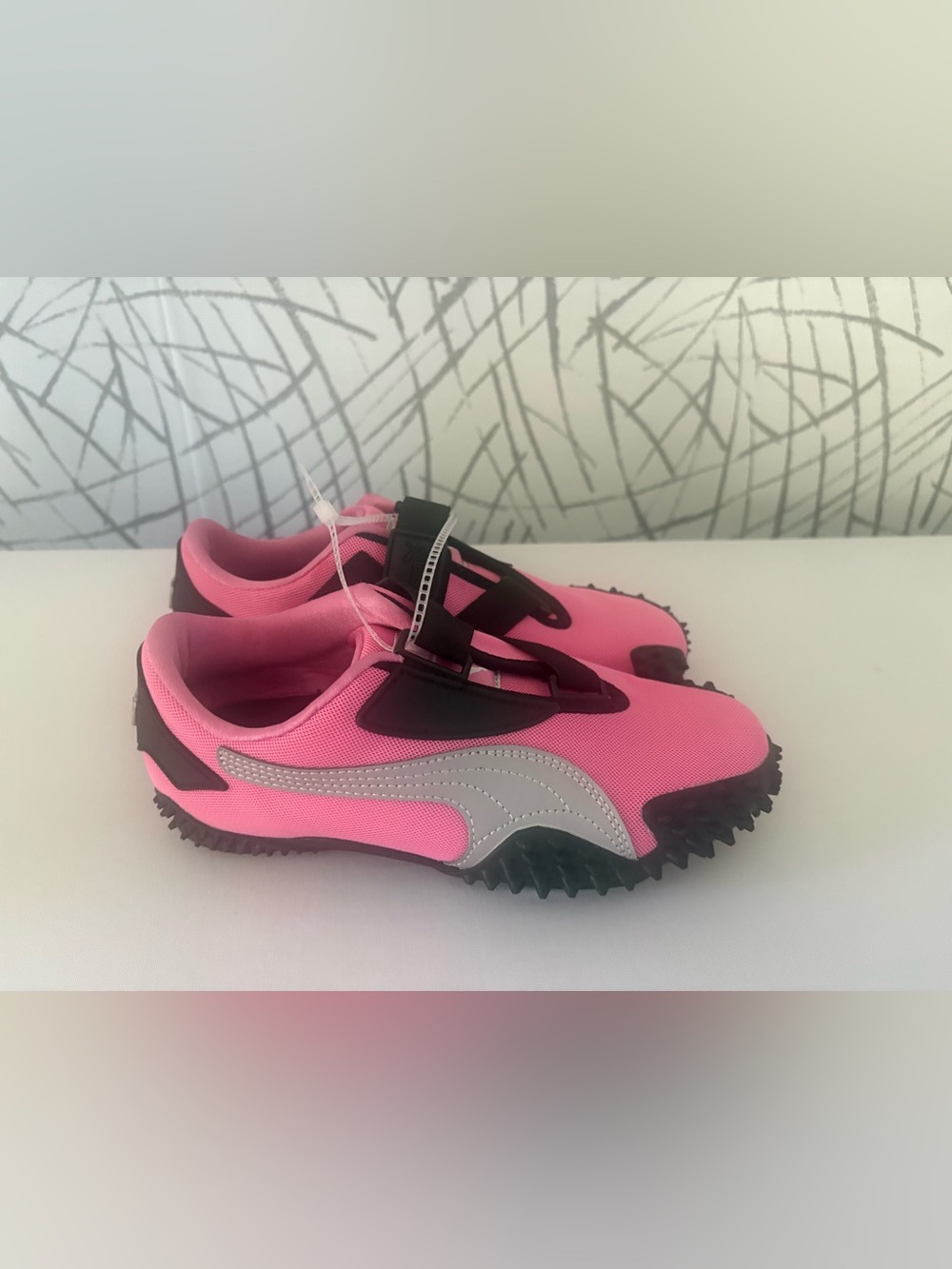 PUMA Mostro OG Women's Sneakers - Pink/Silver/Black - Size 6